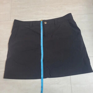 Women's Eddie Bauer Size P8 Petite 16" Atheltic Skort, Black